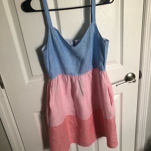 Color block Sundress